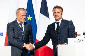 Signing of the treaty French-Polish Friendship and Strategy Pact between in Nancy