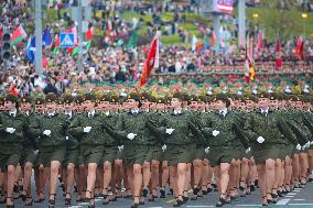 Victory Day Military Parade in Minsk - Belarus