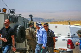 Friday Prayers Near Hebron - West Bank