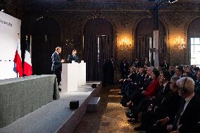 Signing of the treaty French-Polish Friendship and Strategy Pact between in Nancy