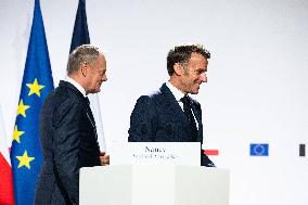 Signing of the treaty French-Polish Friendship and Strategy Pact between in Nancy