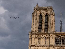 Patrouille de France Celebrates 80th Armistice Anniversary Over Paris