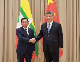 Chinese President Xi Jinping in Moscow - Russi