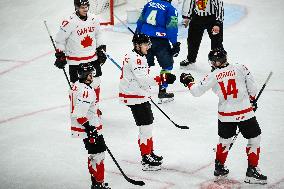 ICE HOCKEY WC SLOVENIA-CANADA