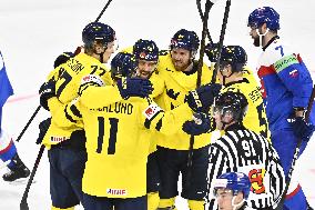 ICE HOCKEY WC SWEDEN-SLOVAKIA