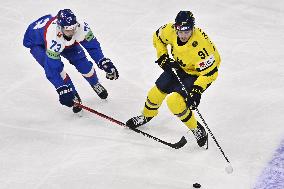 ICE HOCKEY WC SWEDEN-SLOVAKIA