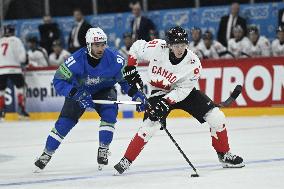 ICE HOCKEY WC SLOVENIA-CANADA