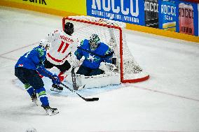 ICE HOCKEY WC SLOVENIA-CANADA