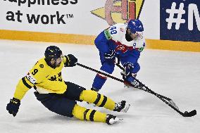 ICE HOCKEY WC SWEDEN-SLOVAKIA