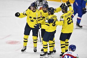 ICE HOCKEY WC SWEDEN-SLOVAKIA