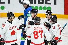 ICE HOCKEY WC SLOVAKIA-CANADA