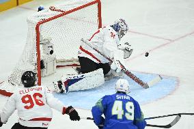 ICE HOCKEY WC SLOVENIA-CANADA