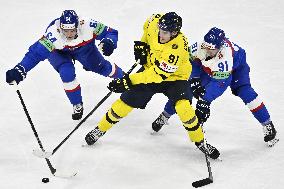 ICE HOCKEY WC SWEDEN-SLOVAKIA