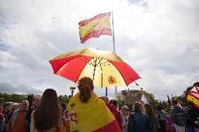 Demonstration to Demand the Resignation of Pedro Sanchez - Madrid