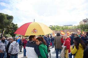 Demonstration to Demand the Resignation of Pedro Sanchez - Madrid