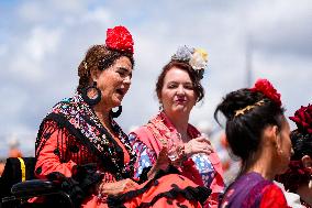 Seville April Fair Friday Atmosphere 2025 - Spain