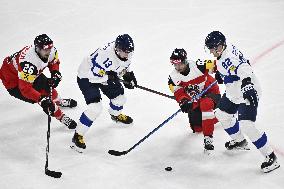 ICE HOCKEY WC AUSTRIA-FINLAND
