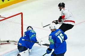 ICE HOCKEY WC SLOVENIA-CANADA