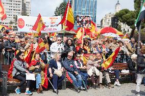 Demonstration to Demand the Resignation of Pedro Sanchez - Madrid