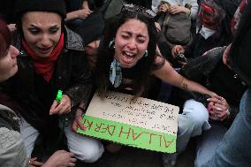 Protest Against The Stray Animal Regulation Bill - Ankara