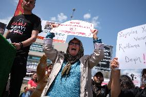 Protest Against The Stray Animal Regulation Bill - Ankara