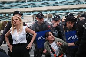 Protest Against The Stray Animal Regulation Bill - Ankara