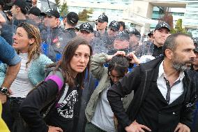 Protest Against The Stray Animal Regulation Bill - Ankara