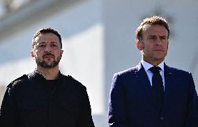 Commémoration des victimes de la guerre sur la place Maïdan à Kiev