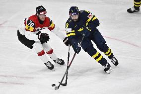 ICE HOCKEY WC SWEDEN-AUSTRIA