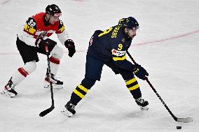 ICE HOCKEY WC SWEDEN-AUSTRIA