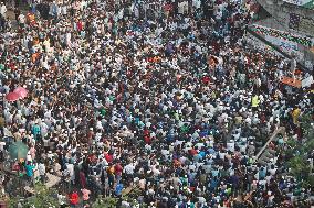 Protest For Ban The Awami League - Dhaka