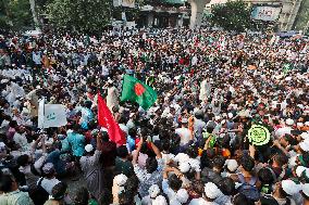 Protest For Ban The Awami League - Dhaka