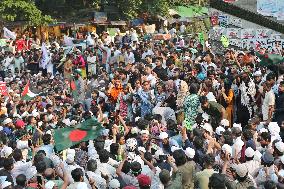 Protest For Ban The Awami League - Dhaka