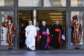 Pope Leo XIV Meets With The College Of Cardinals - Vatican