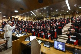 Pope Leo XIV Meets With The College Of Cardinals - Vatican