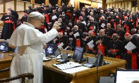 Pope Leo XIV Meets With The College Of Cardinals - Vatican