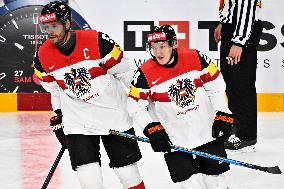 ICE HOCKEY WC SWEDEN-AUSTRIA