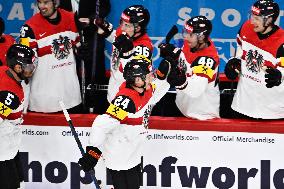ICE HOCKEY WC SWEDEN-AUSTRIA