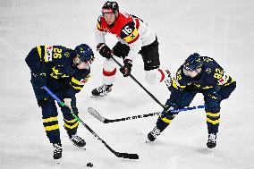 ICE HOCKEY WC SWEDEN-AUSTRIA