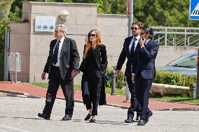 Family And Friends Bid Farewell To Alfonso De Borbon Y Escasany