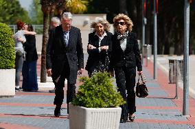 Family And Friends Bid Farewell To Alfonso De Borbon Y Escasany