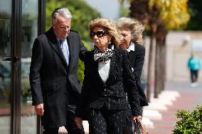 Family And Friends Bid Farewell To Alfonso De Borbon Y Escasany