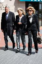 Family And Friends Bid Farewell To Alfonso De Borbon Y Escasany