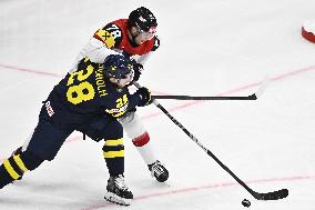 ICE HOCKEY WC SWEDEN-AUSTRIA