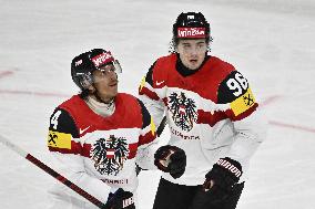 ICE HOCKEY WC SWEDEN-AUSTRIA