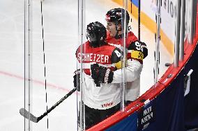 ICE HOCKEY WC SWEDEN-AUSTRIA