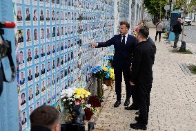 Merz Macron Starmer and Tusk in Kiev for Ukraine Ceasefire Talk