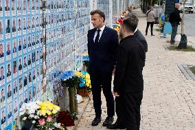 Merz Macron Starmer and Tusk in Kiev for Ukraine Ceasefire Talk