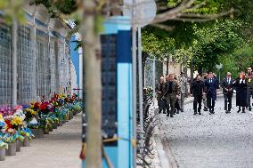 Merz Macron Starmer and Tusk in Kiev for Ukraine Ceasefire Talk