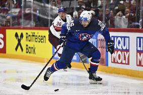 ICE HOCKEY WC FRANCE-LATVIA